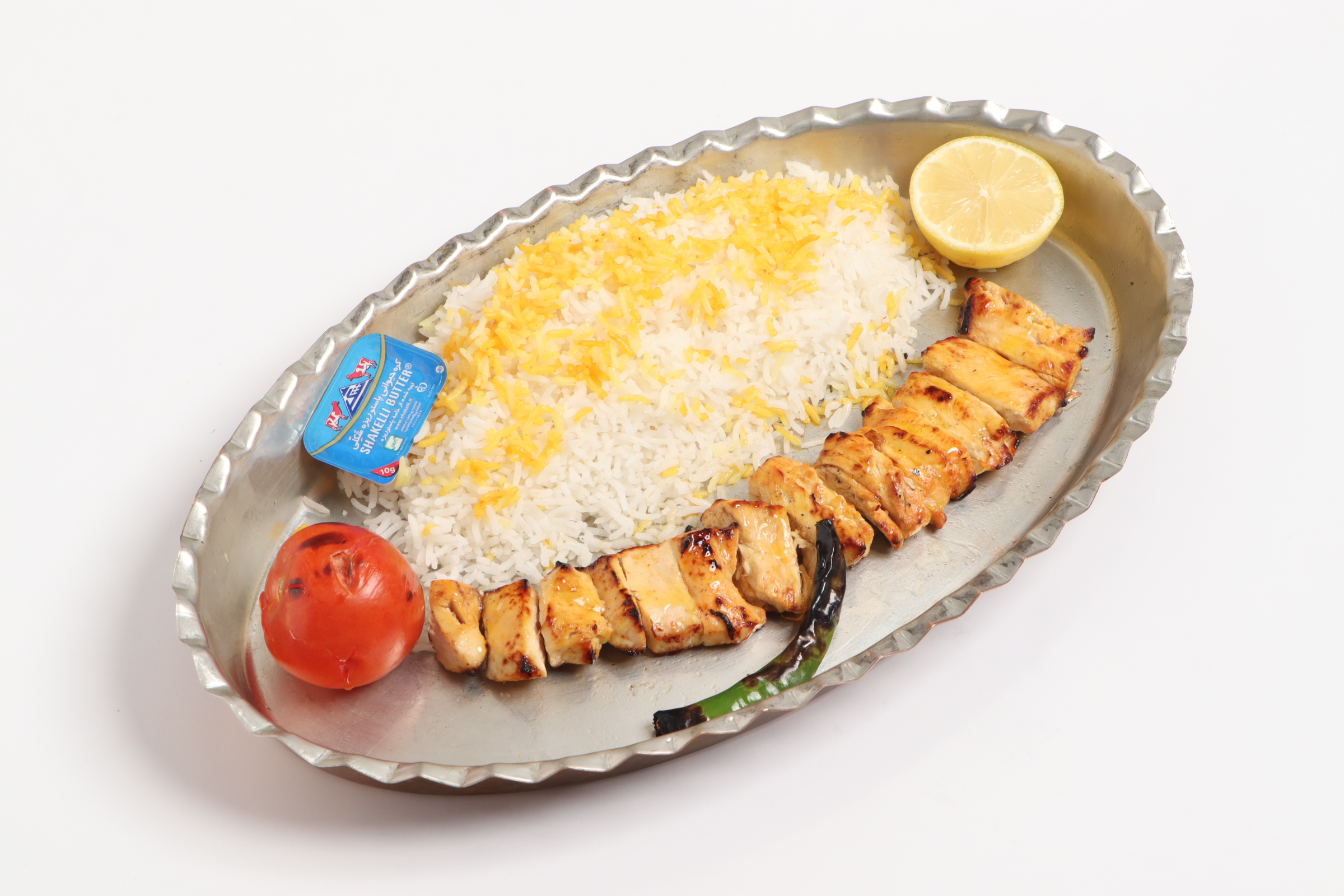 چلو جوجه کباب سینه